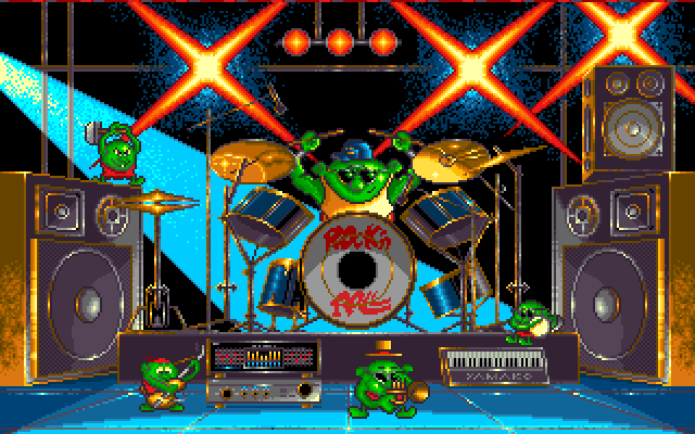 Rock 'N Roll screenshot 3 for Amiga